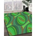 thumbnail image 3 of Ahgly Company Machine Washable Indoor Rectangle Transitional Jungle Green Area Rugs, 8' x 12', 3 of 7