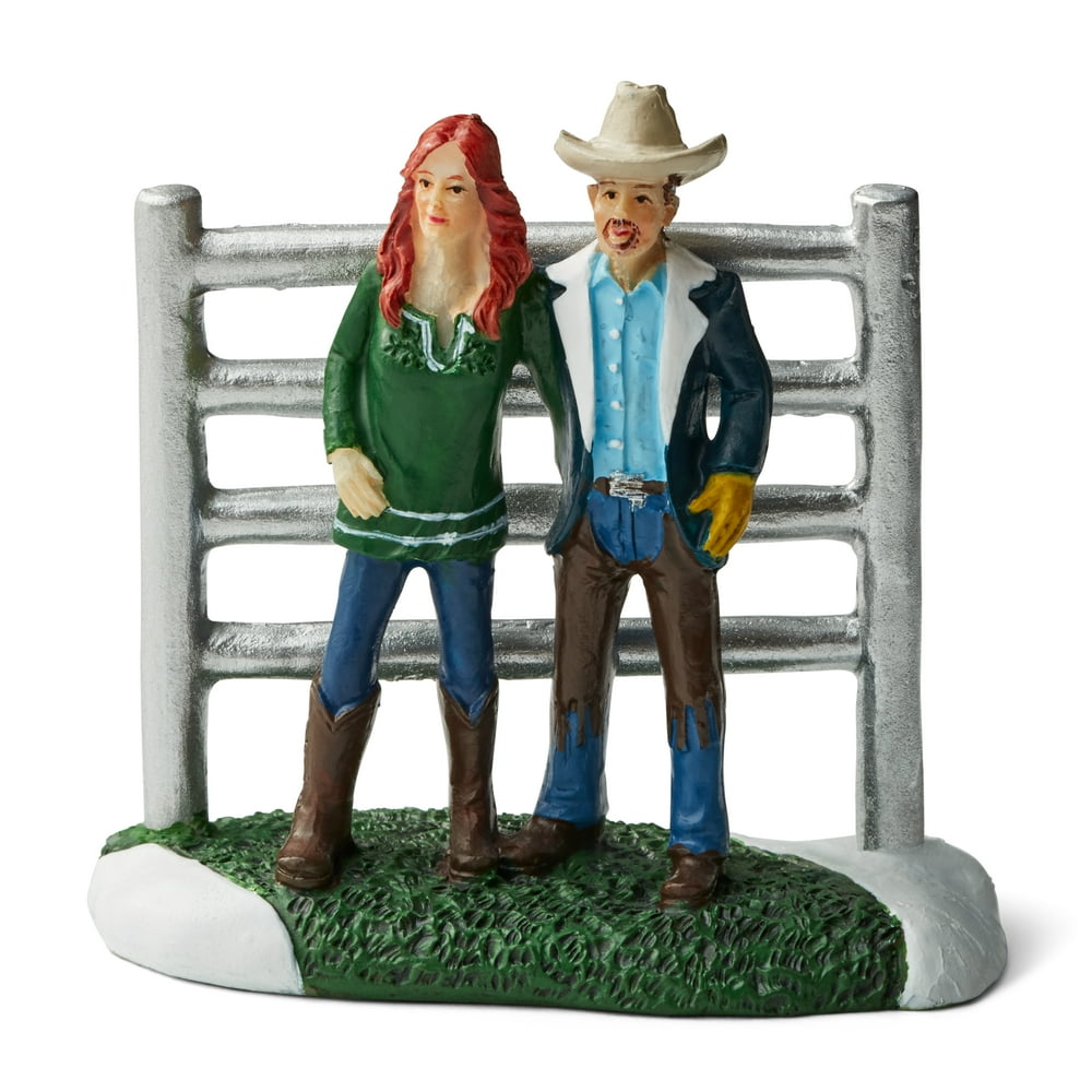 The Pioneer Woman ThreePiece Christmas Village Figurine Set Walmart