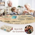thumbnail image 6 of Nana Blanket, Nana Gifts From Grandkids, Birthday Gifts For Nana From Grandson Granddaughter, Christmas Gifts For Dad, Hug Presents For Best Nana, Nana Soft Bed Flannel Letter Throw Blanket(60"x80"), 6 of 7
