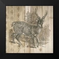 thumbnail image 2 of DeNeige, Elyse 20x20 Black Modern Framed Museum Art Print Titled - Natural History Lodge III, 2 of 5