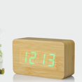 thumbnail image 2 of LED Digital Electronic Alarm Clock Backlight With Calendar Voice Control Mute, 2 of 7