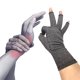 thumbnail image 4 of Yaju Fingerless Arthritis Compression Gloves Raynauds Gloves Rheumatoid Osteoarthritis Wrist Supports -hand Pain Relief(1 Pair, Gray), 4 of 5
