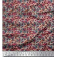 thumbnail image 1 of Soimoi Georgette Viscose Fabric Check & Geometric Printed Fabric 1 Yard 42 Inch Wide, 1 of 5