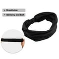 thumbnail image 5 of Unique Bargains Headbands Cotton Sweatbands Stretchy Moisture Wicking Headband for Sports for Women Black 1 PCS, 5 of 6