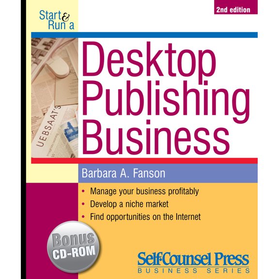 Pre-Owned Start & Run a Desktop Publishing Business (Paperback) 155180428X 9781551804286
