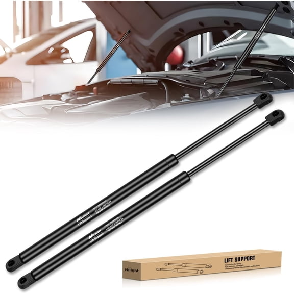 Nilight Hood Gas Struts Lift Supports PM1109 for Acura MDX 2007-2013 Spring Shocks 23 Inch, 2PCS Set Rod