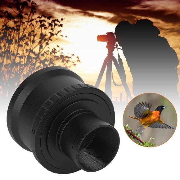Anillo De Adaptador De Montaje Del Telescopio, 1.25 Pulgadas De Metal Telescopio Adaptador De Montaje Anillo Soporte De Ocular El Telescopio De Diámetro Para Que Se Ajuste Al
