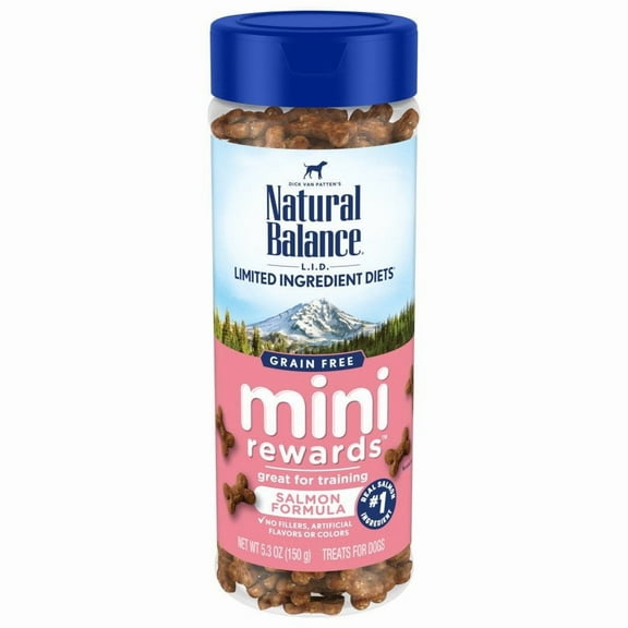 Natural Balance Pet Foods Rewards Minis Soft Meaty Dog Treats Salmon 1ea/5.3 oz