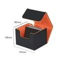 thumbnail image 5 of Card Deck Box for 130+ Cards, Closure Card Locker Container, Sleeved Card Storage Organizer Case for Trading Card Game, 5 of 5