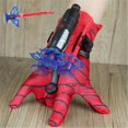 thumbnail image 3 of Conjunto de guantes de Spiderman para niños, juguete de PVC, divertido, lanzador, figuras de Anime, regalo de Año Nuevo（Launcher 1 no box，, 3 of 5