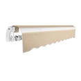 thumbnail image 3 of AWNTECH 10x8 Maui Manual Patio Retractable Awning Outdoor Canopy Sun Shade Without Aluminum Protective Hood, Dark Tan, 3 of 3