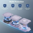 thumbnail image 3 of YIYUN Travel 3-in-1 Fast Wireless Charging Station – Foldable Charger for Galaxy S25/S24/S23, Watch Series, and Buds., 3 of 7