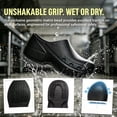 thumbnail image 5 of SPSHOOS Slip Resistant Work Shoes for Men Women Waterproof Oil Resistant Chef Shoes Nurse Shoes Lightweight Comfortable for Chef Restaurant Nurse Black, 5 of 10