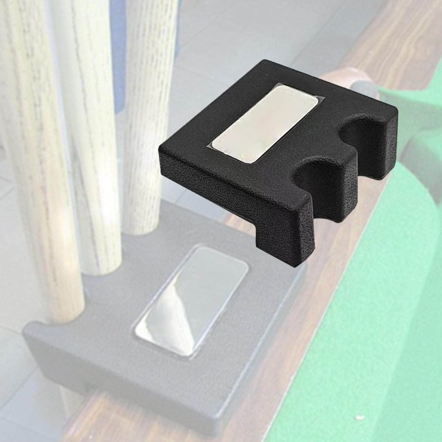 kurtrusly Support de Queue de Billard - Support Durable pour 2 Queues de Billard 2/3/4/5