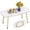 White-htp, variant on Folding Coffee Table for Small Spaces, No Assembly Farmhouse Portable Living Room Table, 39.3x19.6x17.7 Inch
