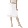 1 Pack Lace Half Slip Underskirt Half Slips for Under Dresses Skirt