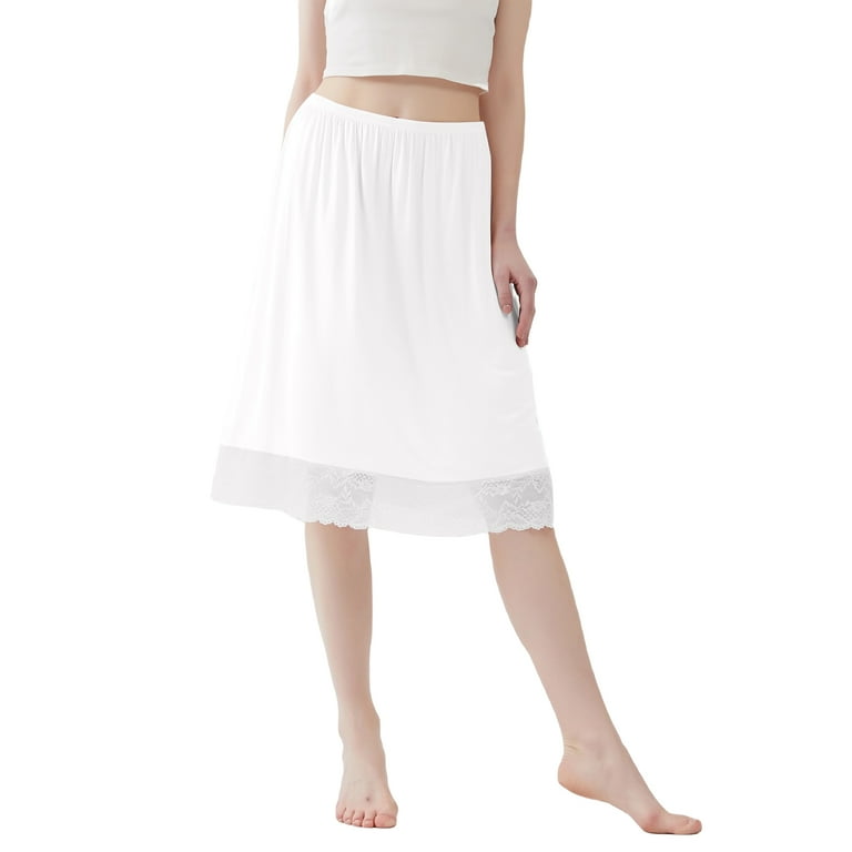 1 Pack Lace Half Slip Underskirt Half Slips for Under