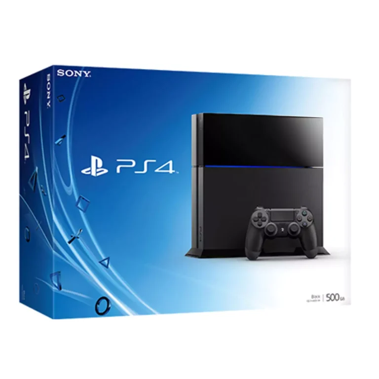 Sony PlayStation 4 Console (500GB, Black) - [Prudently used, CUH