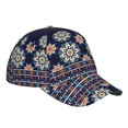 thumbnail image 3 of Disketp Blue Mandala Print Baseball Caps For Outdoor Sports Fashion Casual Outdoor Caps Men Women, 3 of 9
