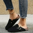 thumbnail image 5 of Womens Cork Slippers,soft Clogs For Women,womens Clogs-mules House Slipers With Arch Support And Adjustable Buckle Yj51-2, 5 of 5