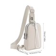 thumbnail image 3 of Clearance Boovnll Sling Bag for Women Men, Multipurpose Large Capacity Crossbody Bag, Fashion Portable Chest Bag for Outdoor Hiking, Camping, Trip, Travel, Backpack, Sling Bag, 3 of 6