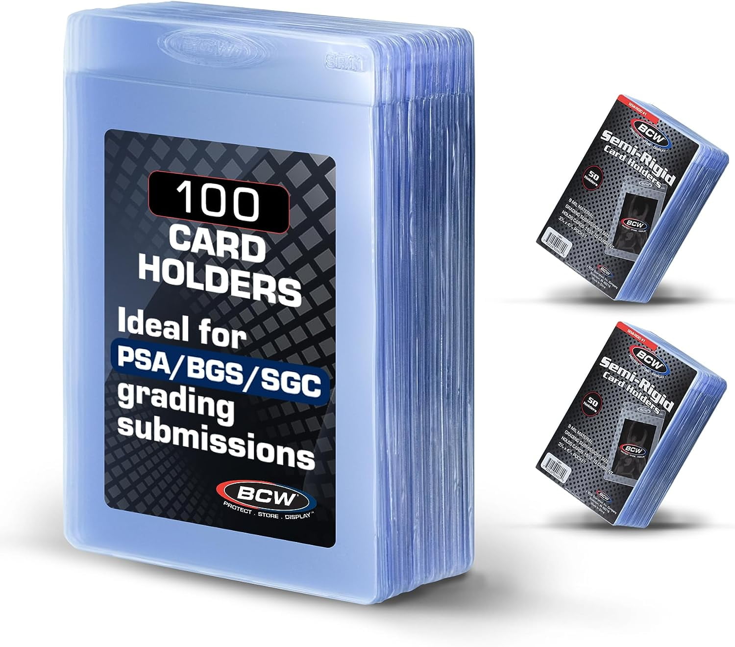 CBG Card Saver 1 - 200 Large Semi Rigid Trading Collector