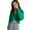 Green, variant on Ochine Women Summer Blouse Knitted Top Long Sleeves Solid Color V Neck Sunscreen Protective Cardigan Loose Casual Lightweight Sweater Crop Top T Shirt Beachwear Vacation, Average Size
