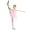 Pink, variant on Kids Little Girls Mesh U Back Ballet Dance Leotard Tutu Dress Ballerina Gymnastics Pink 4