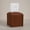 Brown, variant on Minzimin Square Tissue Box Cover - Aesthetic Desk Decor for Room, Home & Office - Tissues Cube Boxes Holder