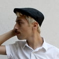 thumbnail image 5 of Hampstead Japanese Wool Ivy Cap - M - Charcoal, 5 of 6