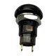 thumbnail image 2 of On-Off Latching Waterproof 12mm Push Button Switch SPST 2A IP67 Black, 2 of 5