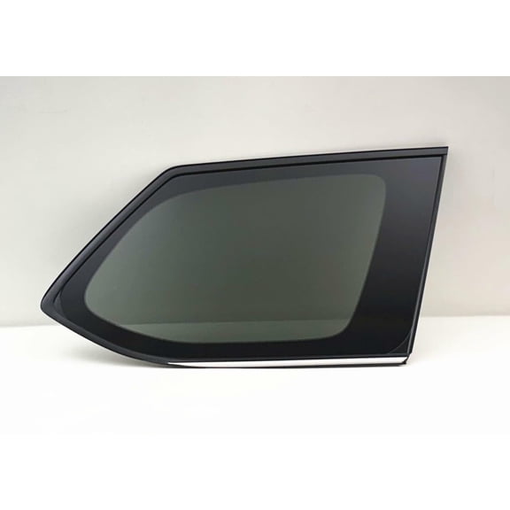 Chrome Style Passenger Right Side Quarter Window Quarter Glass Compatible with Toyota Grand Highlander 2024-2025 Models