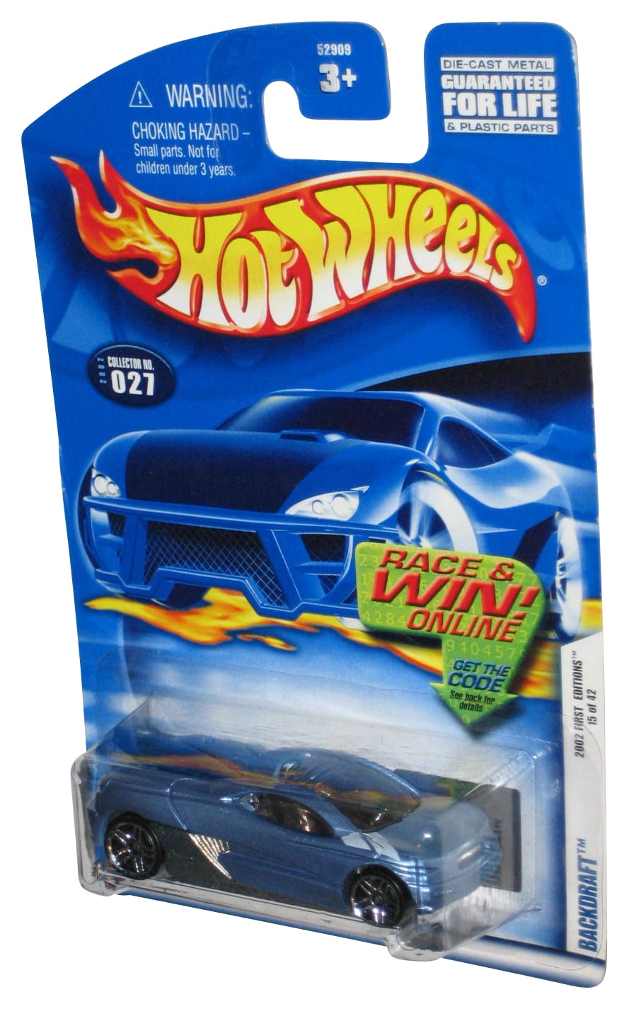 Hot Wheels Roll Patrol Deora (2004) Blue Riptide Rescue Toy Car