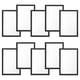 thumbnail image 2 of 10 hojas de papel para pintar, cartulinas decorativas, cartulinas para pintar en blanco, cartulina gruesa, 2 of 8