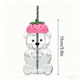 thumbnail image 1 of 2025 New limited edition glass bear cup barista bear cup cold drink, 1 of 5
