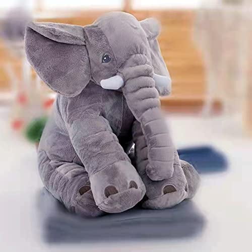 Pillow 24"Large Big Soft Plush Stuffed kids Elephant Animal Bear Toy Play New 