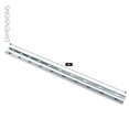 thumbnail image 3 of Rohl Vance Undermount Sink Kit 25" For Use With Allia Fireclay Kitchen Or Bar/Food Prep Sinks Use For Front To Back Installation, 3 of 6