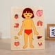 thumbnail image 1 of Puntoco Rompecabezas de madera para el cuerpo de niños y niñas, rompecabezas de anatomía, juguete de aprendizaje del cuerpo humano con órganos internos, juguete educativo temprano para niños y niñ, 1 of 5
