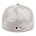 thumbnail image 4 of Men's New Era Light Beige/Olive St. Louis Cardinals 2025 Armed Forces Day Low Profile 59FIFTY Fitted Hat, 4 of 5