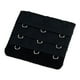 thumbnail image 1 of Sonducket Correa de extensión Extensores de sujetador Hebilla 3 Gancho Sujetador Transpirable Abrazadera práctica Íntimos ajustables 3 filas Ropa Ropa, zapatos y accesorios Miscelánea negro Sonducket AP010534-02, 1 of 6