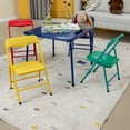 thumbnail image 6 of Homy Casa Kids Study Table and 4 Chairs Set for Toddler and Kids, Ideal for Daycare, Classrooms, Home, 6 of 7