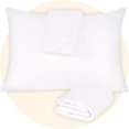 thumbnail image 1 of SLEEPSHEEP ZZ Pillow Protector, Standard Size - Zippered Waterproof Encasement Cover, 20x26 Inches, White - Breathable, Soft, Quiet (2 Count), 1 of 7