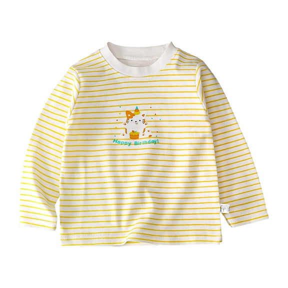 Kogui Boys Shirts Long Sleeve Boys' Excavator Long Sleeve Crewneck T-Shirts Top Tee Toddler Boys' T-Shirt Size 7-8 Years (Beige,7-8 Years)