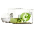 thumbnail image 2 of Vaveren Hamster Cage Breathable Exercise Playing House for Sugar Glider Rats Gerbils Green, 2 of 8