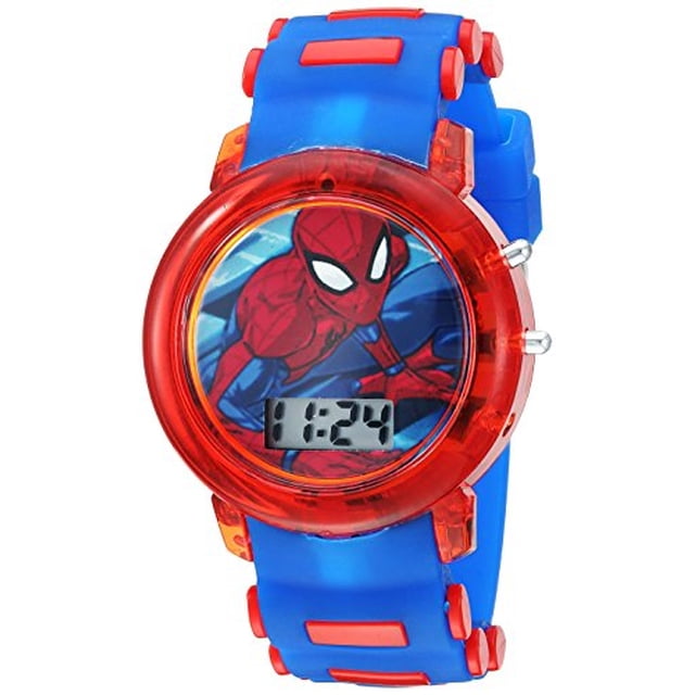 Reloj de Cuarzo Marvel para Chico con Correa de plástico azul 20 Accutime modelo SPD4464