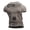 T-Shirt Warm Grey, variant on Gymish Great Future Back Workout T-Shirt for Men – Funny Gym Shirt, Lifting Tee, Deadlift Shirt, Military Green, Small