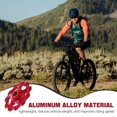 thumbnail image 3 of OULII Rear Guide Wheel Bike Sprocket Red Alloy 1Pack For Outdoor Sports, 3 of 7