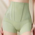 thumbnail image 2 of VONCOS Seamless High Waisted Tummy Control Shapewear Briefs Womens Butt Lifting Breathable No Show Underwear Everyday Firming Panties Light Green M to XXXL,Size 2XL, 2 of 9