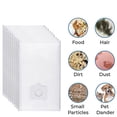 thumbnail image 4 of WUSUOWEI 1PC White Vacuum Cleaner Bags,11×15Inch,TearResistant Cloth Central Vacuum Bags,Dirt Bags,Large Capacity,Leakproof,Compatible With Multiple Vacuum Cleaner Models for Home Clean, 4 of 8