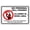 Warning Sign 4, variant on New Aluminum Please Leave Oversized Packages Here Sign - 8"x12" Metal Notice Sign, Drop Off Area for Mail, Deliveries, Indoor Outdoor Use